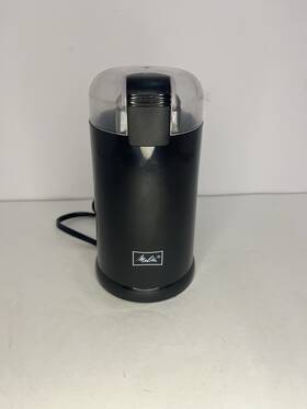 Cg-2b Melitta Electric Coffee Mill Grinder Black Works Great