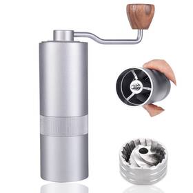 Misetto 975331798121 Manual Coffee Grinder Capacity 25g With Cnc Stainless Steel Conical Burr - Inch
