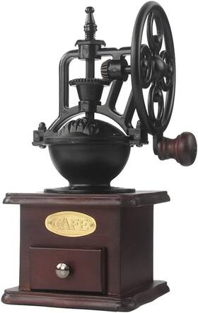 Moon-1 4335884998 Manual Coffee Grinder Hand Crank With Grinding Settings And