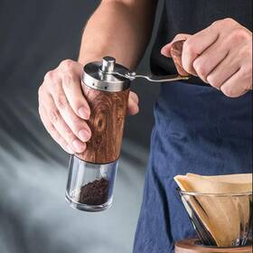 Morden Ms 711181274424 Manual Coffee Grinder With Adjustable Bean Grind Size - Hand