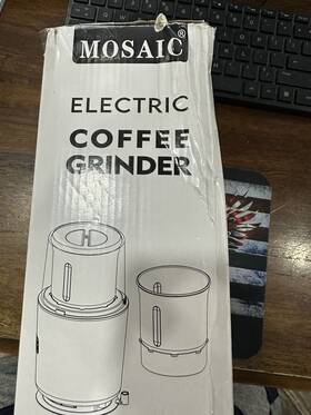Hh-05 Mosaic Electric Coffee Grinder