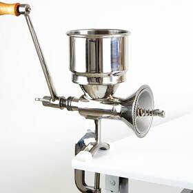 Moslom 742669268215 Manual Grain Grinder Stainless Steel Material Household Kitchen Used To Grind