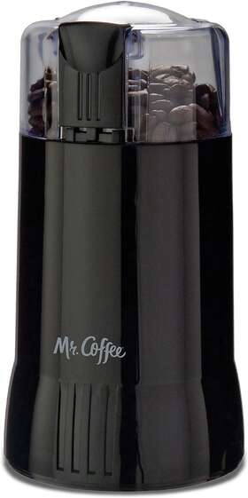 Mr. Coffee 696396036589 Electric Grinder Bean Spice Black