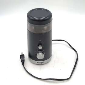 Bvmc-pbg77 Mr. Coffee Mr.coffee Black And Silver 170w 120vac 12-cup Automatic Grinder
