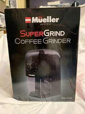 B08rljnbkk Mueller Austria Supergrind Coffee Grinder Model Cg-850 Same Day Shipping
