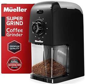 Mueller Home 060554566273 Supergrind Burr Coffee Grinder Electric With Removable P