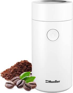Mlr010561n Mueller Muellerliving Electric Coffee Grinder For Spice Nut Herbs And White