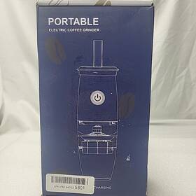 X0030zoa88 Mulli Portable Burr Coffee Grinder Electric Cafe Grind Adjustable Mill