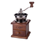 N-a Dtlife Manual Wooden Coffee Mill Grinder Vintage Style 753070738747