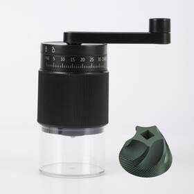 Nanspath 768825860468 Manual Coffee Grinder - 95 Ceramic Burr Adjustable Coarse To Fine 30g Beans