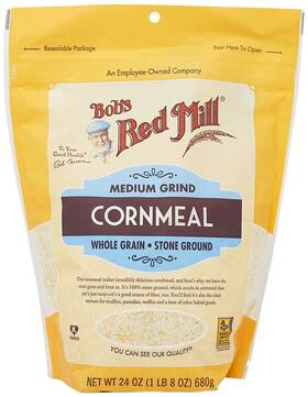 Natural Foods 1148s24 Medium Grind Cornmeal 24 Oz