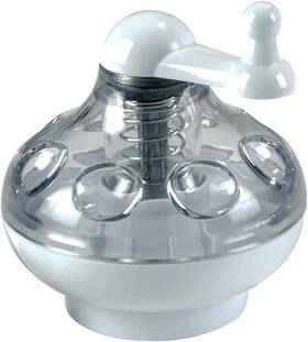 Norpro 028901007751 Nut And Hard Spice Grinder For Nutmeg Ginger Rock Salt Peppercorn White X