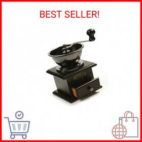 5548 Norpro Coffee Grinder 8 Inch X 4.5 Chestnut Finish