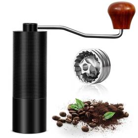 Obsoorth 975183402191 Manual Coffee Grinder Capacity 0.88oz With Cnc Stainless Steel Conical Burr