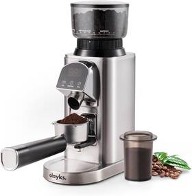Olk-cg206 Olayks Conical Burr Coffee Grinder Electric With Electronic Timer Anti-static