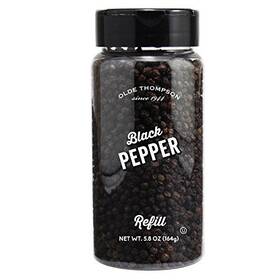 1000-51 Olde Thompson Corp Whole Black Peppercorns Refill For Pepper Grinders 5.8 Ounce