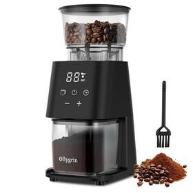 Az-bg710tn Ollygrin 008678892026 Conical Burr Coffee Grinder Electric Bean - Black