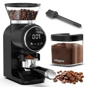 Aek-us-b713n-01 Ollygrin Coffee Grinder Electrical Conical Burr Beans With 30 Grinding