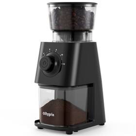 Ollygrin Aek-us-bg710-01 Coffee Grinder Electric Conical Burr Bean With 30 Grind Settings
