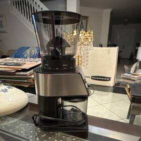 Ollygrin Az-bg7065t Burr Grinder Black Silver 16oz Adjustable Coffee Amount