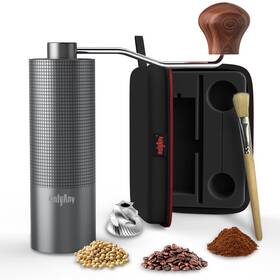 Onlyany 780854758271 Permanent Warranty Manual Coffee Grinder Hand Stainless Steel Conical Burr Se