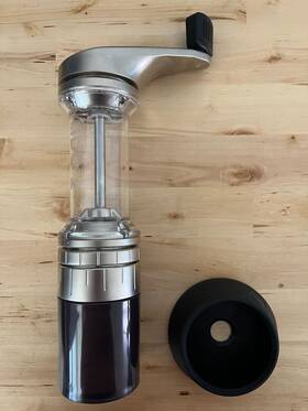 Orphan Espresso 689466674002 Lido 2 Manual Coffee Grinder - Used Twice Then Stored