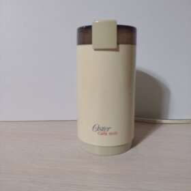 663-06a Oster Cafe Mill Beige Brown Model Grind Chop Coffee Nuts Spices Vintage