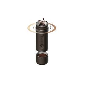 A000023 Outin Fino Portable Electric Coffee Grinder With 28 Grind Sizes Tundra Brown