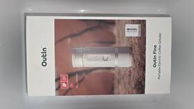 Otcg-01-sw Outin Fino Portable Burr Coffee Grinder Sandstone White 25g Rechargeable
