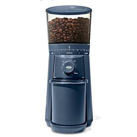 Oxo 8726200 Conical Burr Coffee Grinder Navy Blue 15 Settings Electric