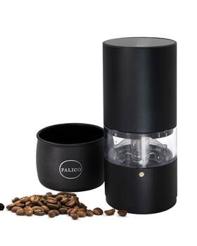 Palico 898506848914 Grindtech Std Portable Rechargeable Electric Coffee Grinder Cordless Charging Ba