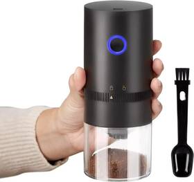 Paracity 711181126846 Coffee Grinder Electric Burr Small Cordless Mini