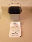 Bm635 Parts Bread Maker Star Kneading Paddlle Manual Red - Pan