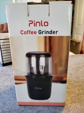 Mdj-a01y1 Pinlo Electric Coffee Grinder Portable With Stainless Steel Blade Removable
