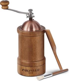 Jx2022-cg20 Poliviar 7379 Manual Coffee Grinder Bean With Adjustable Ceramic Burr