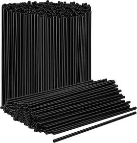 2000ct Prestee 819796026749 Plastic Coffee Stirrers 2000 Pack 5.5&apos &apos Black