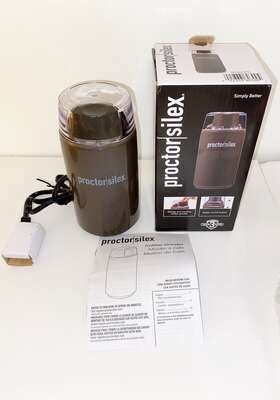 80300ps Proctor Silex Proctor-silex Electric Stainless Steel Coffee Grinder