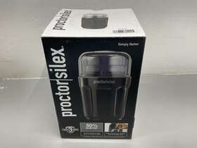 80402 Proctor Silex 12-cup Sound Shield Electric Coffee Grinder Black