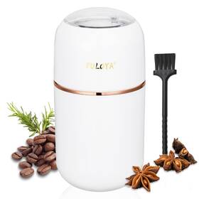 Sxcggs003ba Puloya Coffee Grinder Electric For Beans Spices Herbs Grains And Nuts Stainless