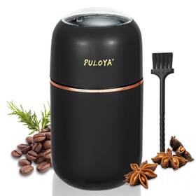 Sxcggs003he Puloya Coffee Grinder Electric For Beans Spices Herbs Grains And Nuts Stainless
