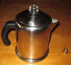 Qq11c Stovetop Cup Coffee Parts Farberware Stainless Percolator 4-8 Steel