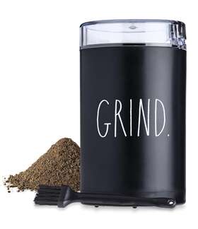 Rae Dunn 192598745392 Electric Inch Grind Coffee Spices Nuts Herbs Grinder New Black
