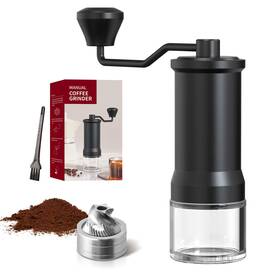 Rcfamliy 768420157765 Manual Coffee Grinder Portable Hand Burr 420 Stainless Steel Cnc Coni