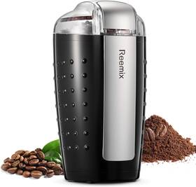 Gcg001 Reemix Coffee Grinder Electric With 3.5oz Large Capacity Black