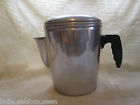 Reynolds Pot Percolator 118 Canister 10 Coffee Shape Aluminum Cup Stovetop