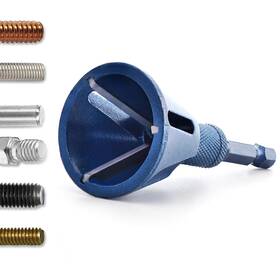 Rogaper 445005130162 Deburring External Chamfer Tool Yg8 Carbide Blade Drill Bit Remove