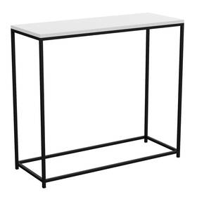 81039.z.41 S & Co. And Console Table 31l White Black Metal