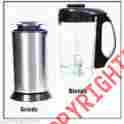 Sa-1450 Saachi New 220 Volt Wet Dry Blender Grinder 220v European Voltage Power Cord 894076000916