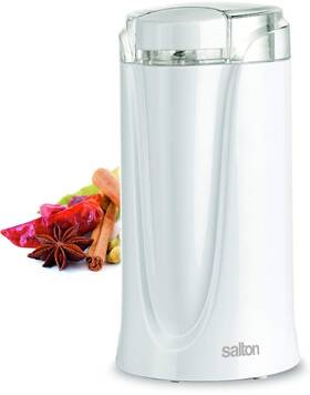 Cg1990wh Salton Coffee Spice And Herb Electric Grinder - White