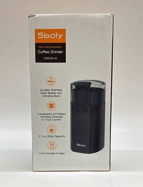 Cg9140-ul Sboly One-hand Operation Coffee Grinder 2.1oz 60g